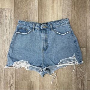 Vintage High Waisted Denim Shorts
